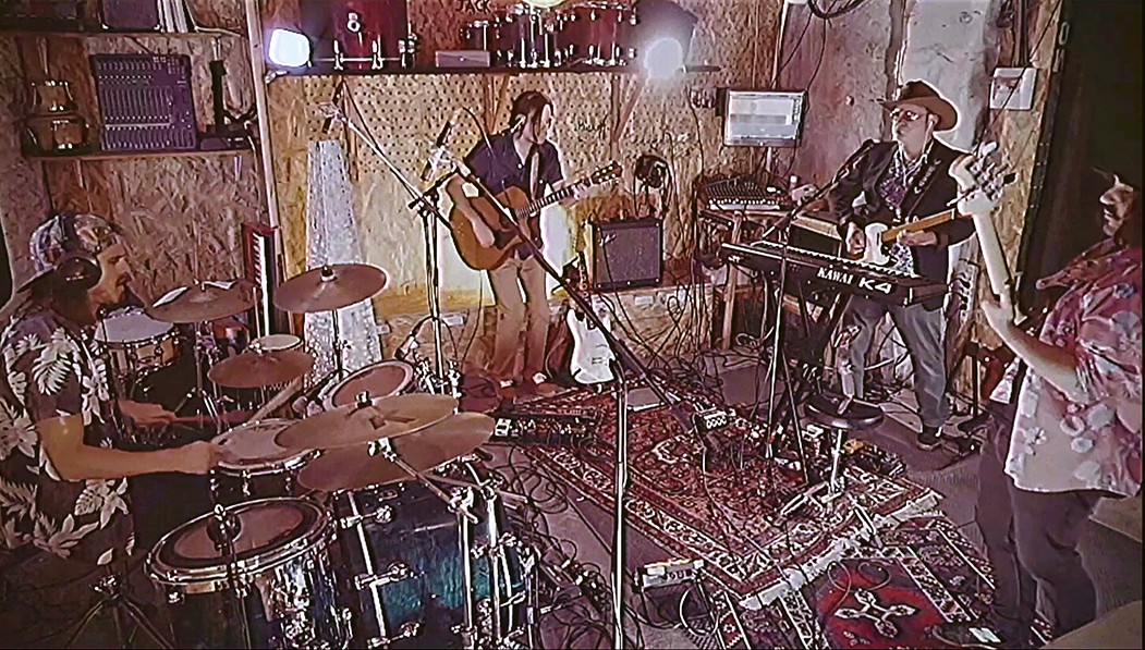 Romain Baudry and The Cowboy Surfers - Crazy Horse - Studio LIVE